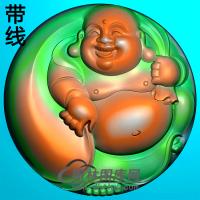 弥勒佛精雕图（MLF-228)