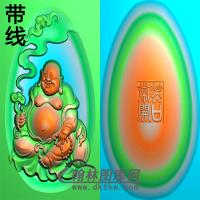 弥勒佛精雕图（MLF-245)