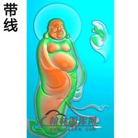 弥勒佛精雕图（MLF-254)
