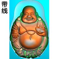 弥勒佛精雕图（MLF-257)