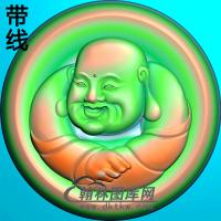弥勒佛精雕图（MLF-258)