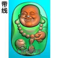 弥勒佛精雕图（MLF-279)