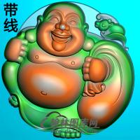 弥勒佛精雕图（MLF-295)