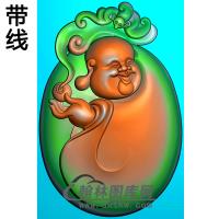 弥勒佛精雕图（MLF-334)