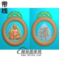 弥勒佛精雕图（MLF-342)