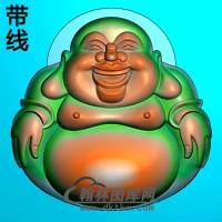 弥勒佛精雕图（MLF-350)