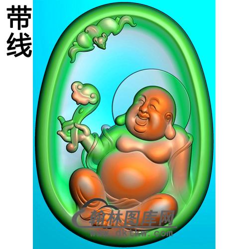 弥勒佛精雕图（MLF-356)