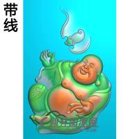 弥勒佛精雕图（MLF-358)