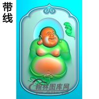 弥勒佛精雕图（MLF-360)