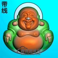 弥勒佛精雕图（MLF-407)