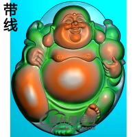 弥勒佛精雕图（MLF-412)