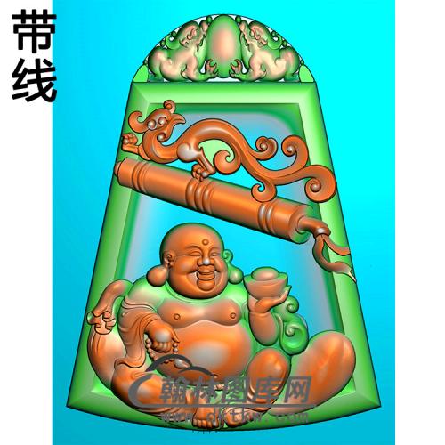 弥勒佛精雕图（MLF-414)