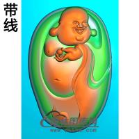 弥勒佛精雕图（MLF-416)