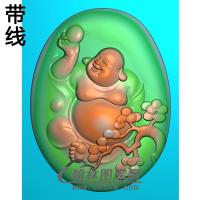 弥勒佛精雕图（MLF-433)