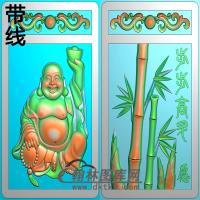 弥勒佛精雕图（MLF-439)