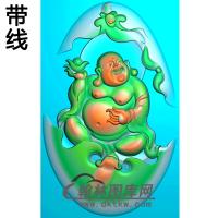 弥勒佛精雕图（MLF-478)