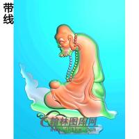 达摩精雕图（DM-024)