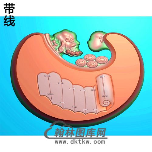 达摩精雕图（DM-025)