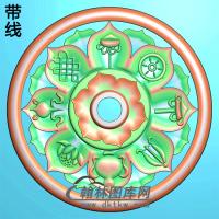 藏佛精雕图（ZF-014)