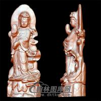 观音立体圆雕图(YGY-111)