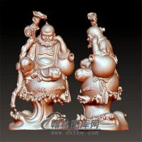 达摩立体圆雕图(YDM-012)