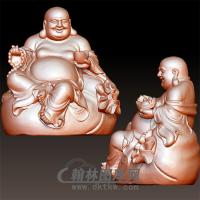 元宝弥勒立体圆雕图(YML-039)