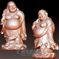 弥勒佛立体圆雕图(YML-077)