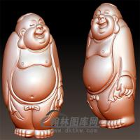 笑弥勒立体圆雕图(YML-139)