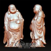 大笑佛立体圆雕图(YML-146)