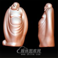 福星桃立体圆雕图(YML-155)