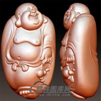 弥勒佛布袋立体圆雕图(YML-165)
