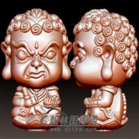Q版不动明王立体圆雕图(BBF-043)