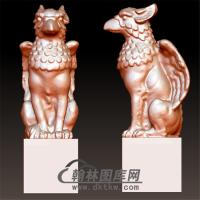 鸟兽印章立体圆雕图(YYD-011)
