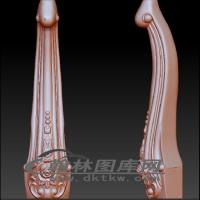 床前凳脚立体圆雕图（OMG-500）