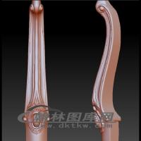 方茶几脚立体圆雕图（OMG-863）