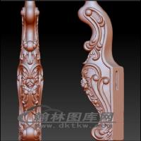 角几脚立体圆雕图（OMG-411）