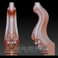 沙发脚立体圆雕图（OMG-398）