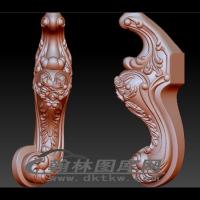 沙发脚立体圆雕图（OMG-488）
