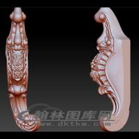 沙发脚立体圆雕图（OMG-776）
