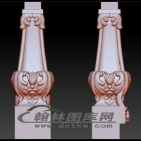 沙发前中脚立体圆雕图（OMG-835）