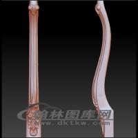 圆桌几脚立体圆雕图（OMG-453）