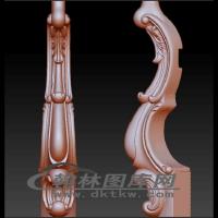 桌子脚立体圆雕图（OMG-503）