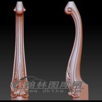 桌子腿立体圆雕图（OMG-626）