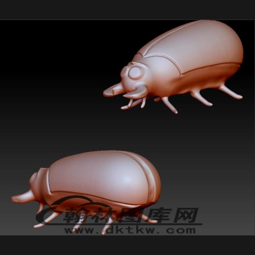 甲虫立体圆雕图（BLG-503）