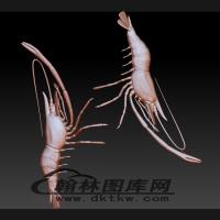 龙虾立体圆雕图（BLG-534）