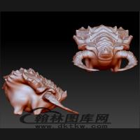 猛犸甲虫立体圆雕图（BLG-502）