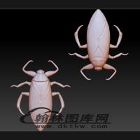 水生昆虫立体圆雕图（BLG-499）