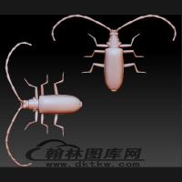 天牛立体圆雕图（BLG-500）