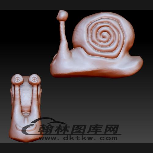 蜗牛立体圆雕图（BLG-513）