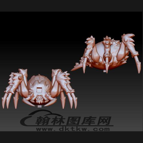 蜘蛛立体圆雕图（BLG-486）